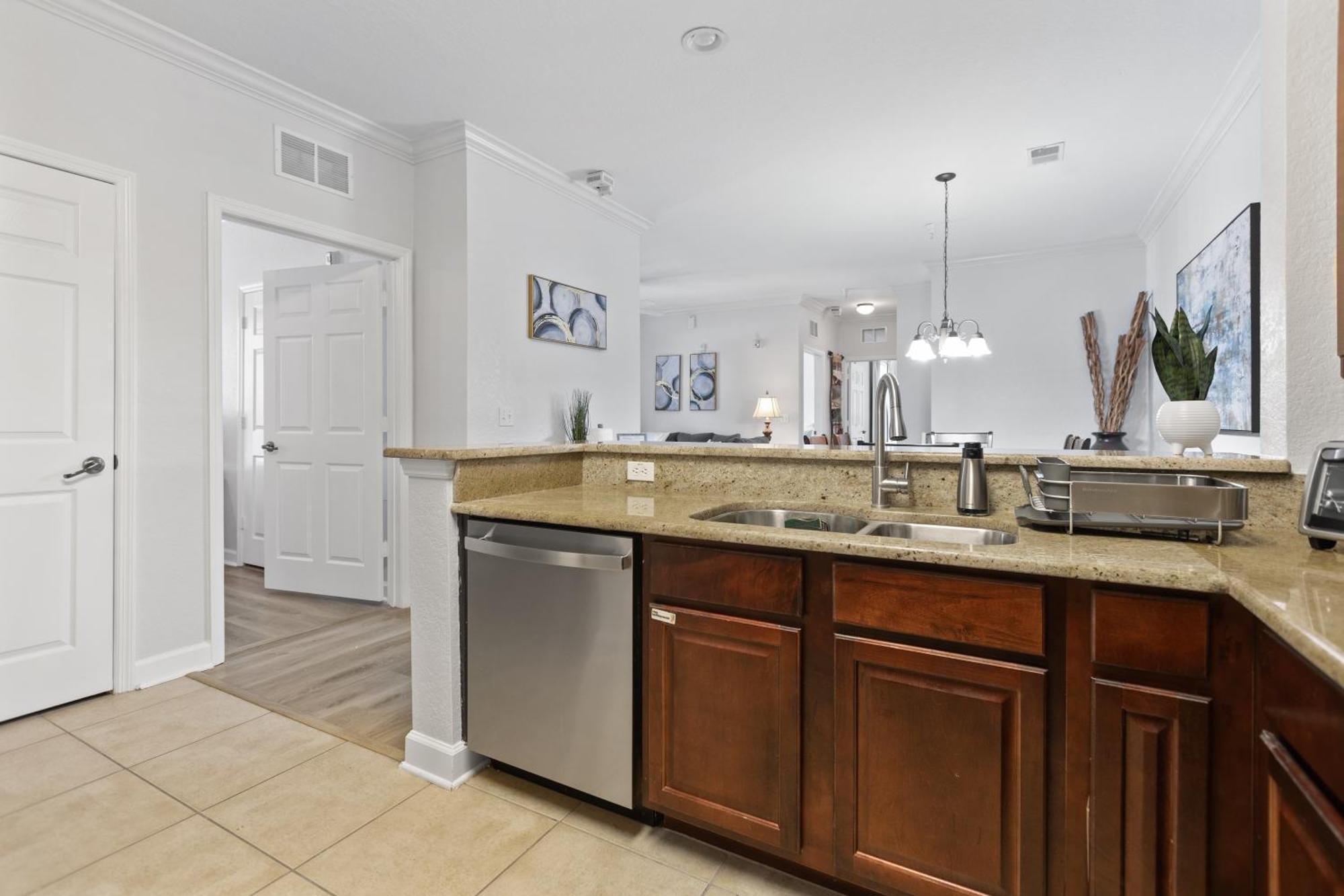 Near Disney W/ Pool-3Br/2Ba-Spacious & Cozy Condo ダベンポート エクステリア 写真